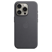 Apple kryt z tkaniny FineWoven s MagSafe na iPhone 15 Pro, černá