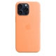 Apple Silikonový kryt s MagSafe pro iPhone 15 Pro Max, sorbetově oranžová