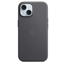 Apple kryt z tkaniny FineWoven s MagSafe na iPhone 15, černá