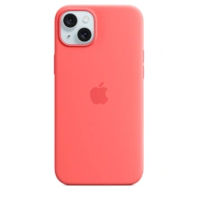 Apple Silikonový kryt s MagSafe pro iPhone 15 Plus, světle melounová