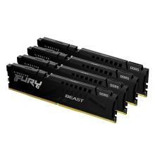 Kingston FURY Beast/DDR5/128GB/5200MHz/CL40/4x32GB/Black