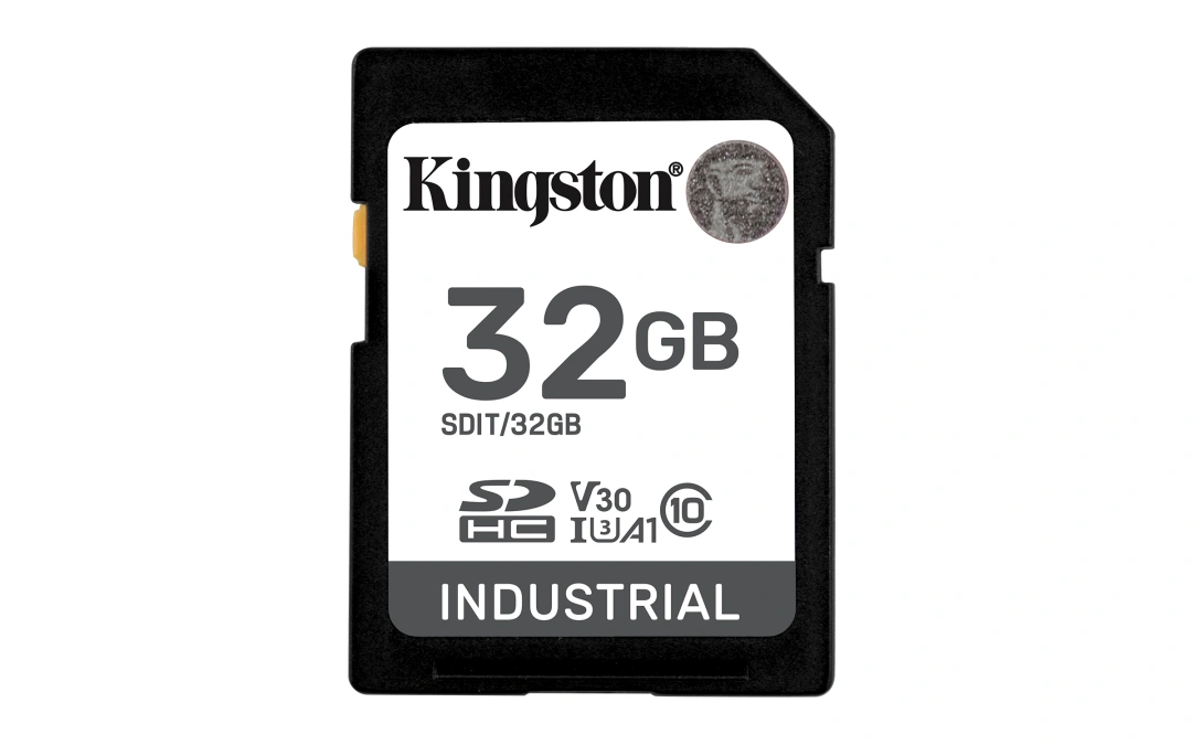 Kingston Industrial Secure Digital (SDHC), 32GB, černá