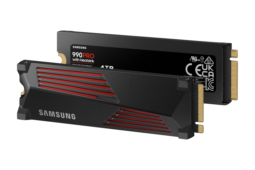 Samsung SSD 990 PRO, M.2 - 4TB (Heatsink)