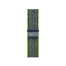 Řemínek Apple 41mm jasně zelený/modrý provlékací sportovní  Nike (MTL03ZM/A)