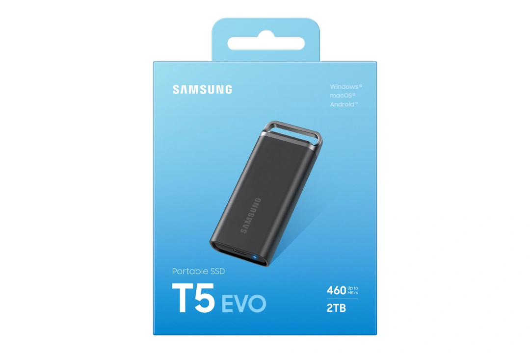 Samsung T5 EVO - 2TB, černá