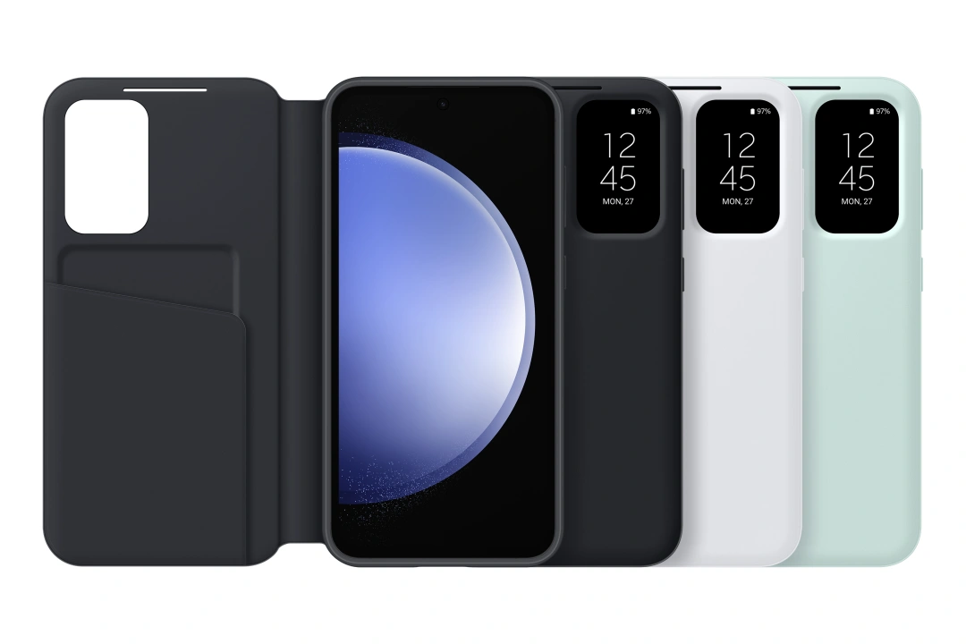 Samsung flipové pouzdro Smart View pro Galaxy S23 FE, černá