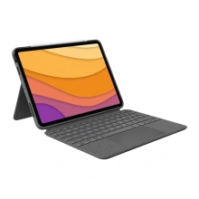 Logitech s klávesnicí Combo Touch Apple iPad Air (4. gen), UK, šedá