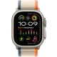 Apple Watch Ultra 2, Trail Loop, Orange/Beige, M/L