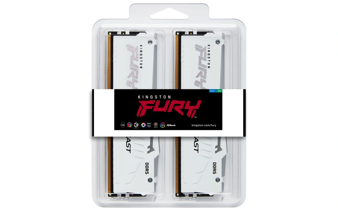 Kingston Fury Beast White RGB DDR5 32GB 5200 CL40