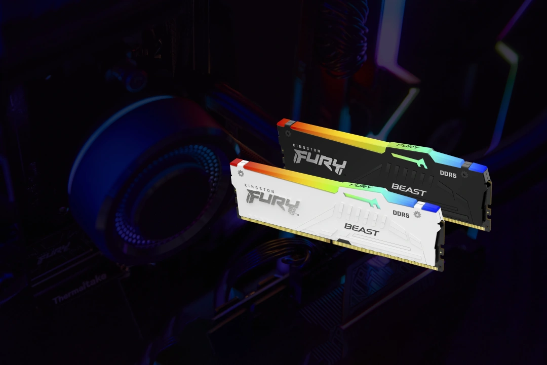 Kingston Fury Beast White RGB DDR5 32GB 5200 CL40