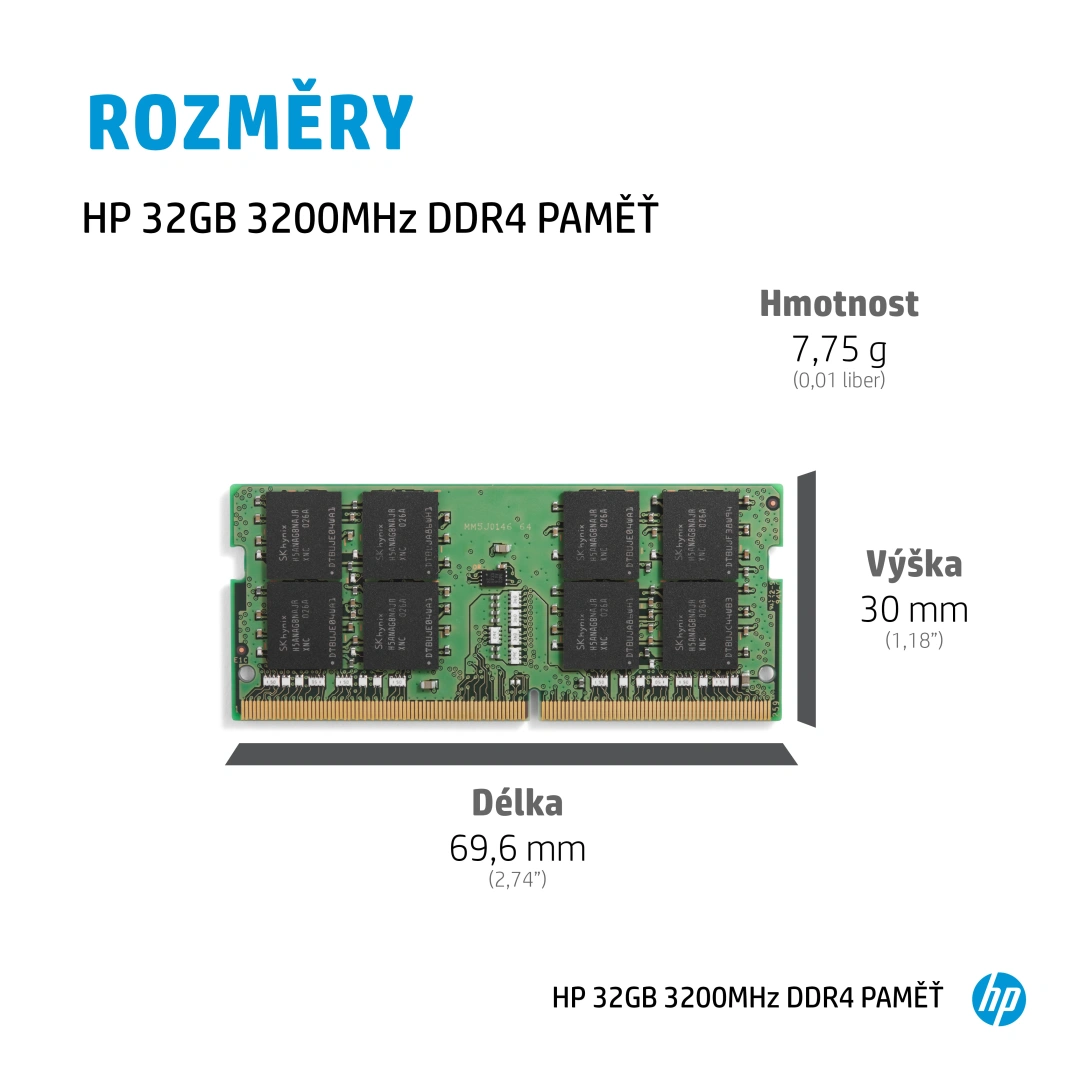 HP 32GB 3200MHz DDR4 SO-DIMM