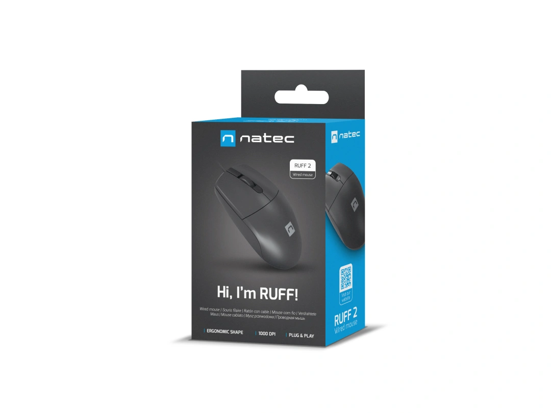 HADEX NATEC myš optická RUFF 2