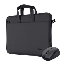 Trust Notebook Bag 16 wireless mouse blk