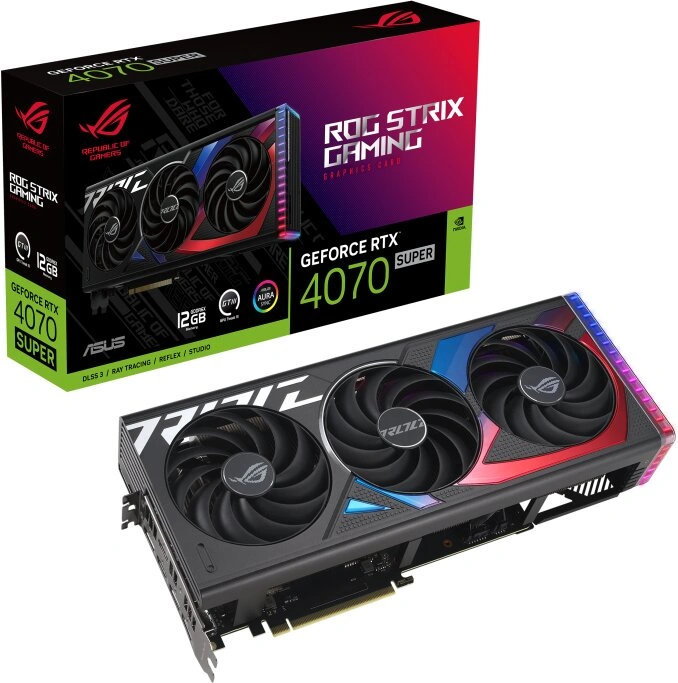 ASUS ROG Strix GeForce RTX 4070 SUPER, 12GB GDDR6X