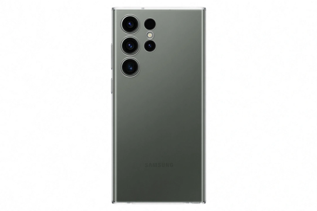 Samsung průhledný zadní kryt pro Galaxy S23 Ultra, transparentní