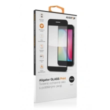 Aligator ochranné tvrzené sklo GLASS PRINT, Samsung Galaxy A54 (5G), černá