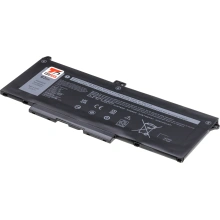 Baterie T6 Power pro notebook Dell RJ40G, Li-Poly, 15,2 V, 4100 mAh (63 Wh), černá
