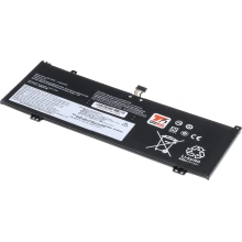 Baterie T6 Power pro Lenovo ThinkBook Plus, Li-Poly, 15,36 V, 2964 mAh (45 Wh), černá