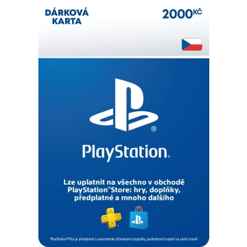 PlayStation Store - Dárková karta 2 000 Kč - elektronicky