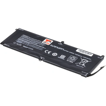Baterie T6 Power pro notebook Hewlett Packard KK04029XL, Li-Poly, 7,4 V, 3980 mAh (29 Wh), černá