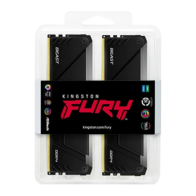 Kingston FURY Beast RGB 64GB DDR4-2666MHz CL16