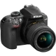 Nikon D3400 + AF-P 18-55 non VR, černá