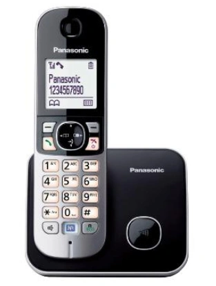 Panasonic DECT KX-TG6811FXB, černá