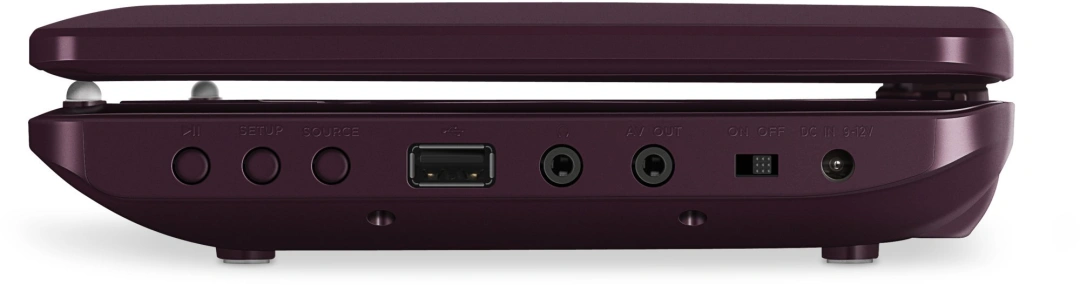 Sencor SPV 2722, černá - přenosný DVD přehrávač