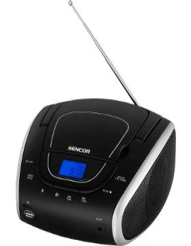 Sencor SPT 1600 BS Rádio s CD/MP3/USB