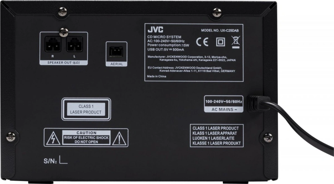 JVC UX-C25DAB 