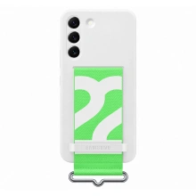 Samsung Silicone Cover with Strap S22 Wh