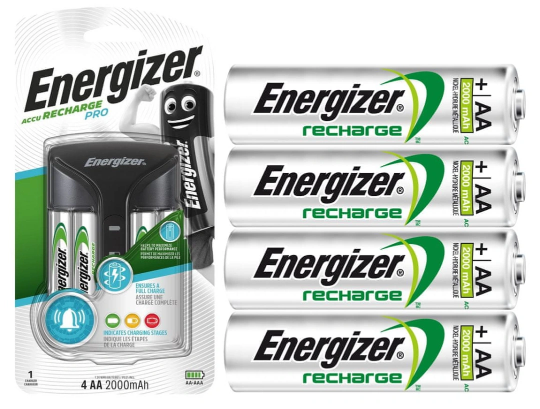 ENERGIZER CHARGER PRO+ 4AA ACU HR6 POW+ 2000mAh