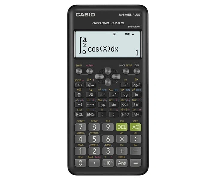 Kalkulačka Casio Casio FX 570 ES PLUS 2E černá