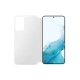 Samsung Flipové pouzdro Clear View pro Galaxy S22+ White