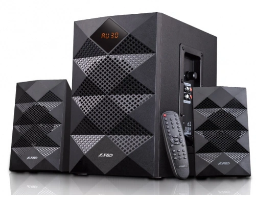 Reproduktory Fenda F&D A180X 2.1, bluetooth, rádio, USB, dálkové ovládání (A180X) černé