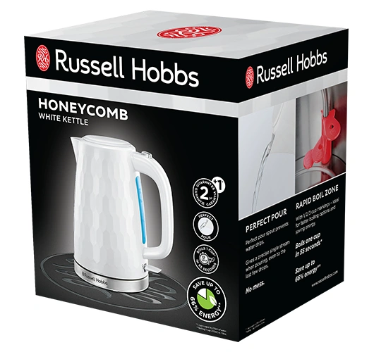 Russell Hobbs Honeycomb 26050-70, White 