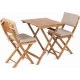 FIELDMANN Set zahradního nábytku (stůl + 2 židle) FDZN 4010-T