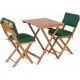 FIELDMANN Set zahradního nábytku (stůl + 2 židle) FDZN 4010-T