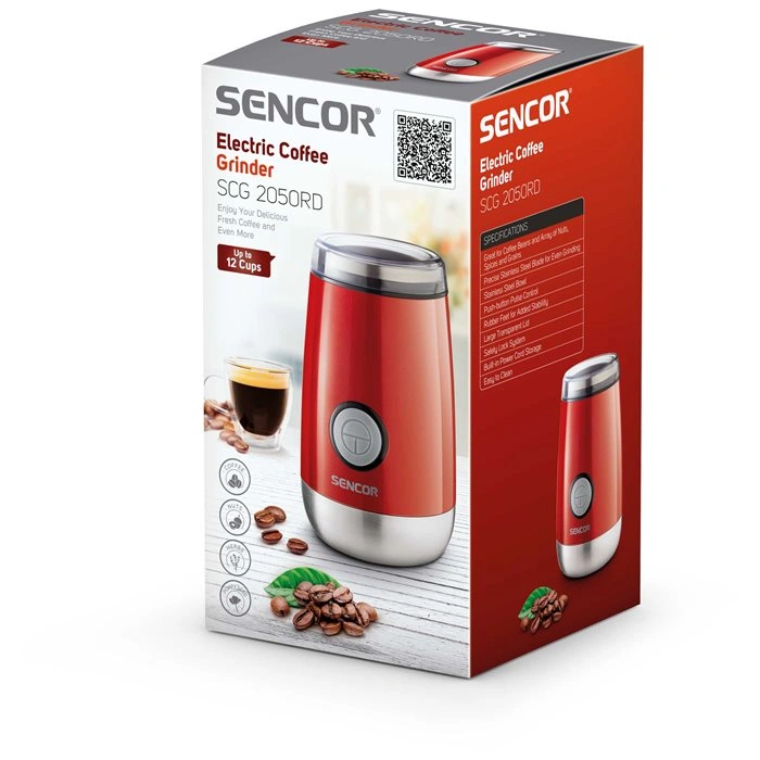 Sencor SCG 2050RD Mlýnek na kávu 
