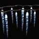 SHARKS Světelný řetěz (rampouchy) se 40 LED diodami, bílá