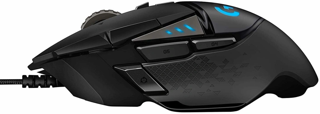 Logitech G502 Hero, High Performance, černá