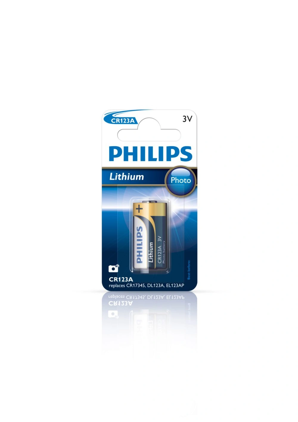 Philips Baterie CR123A/01B