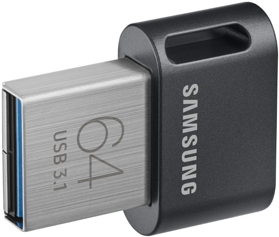 Samsung Fit Plus 64GB, šedá