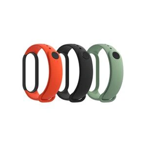 Xiaomi Mi Band 5 Strap (Black, Orange, Cyan)