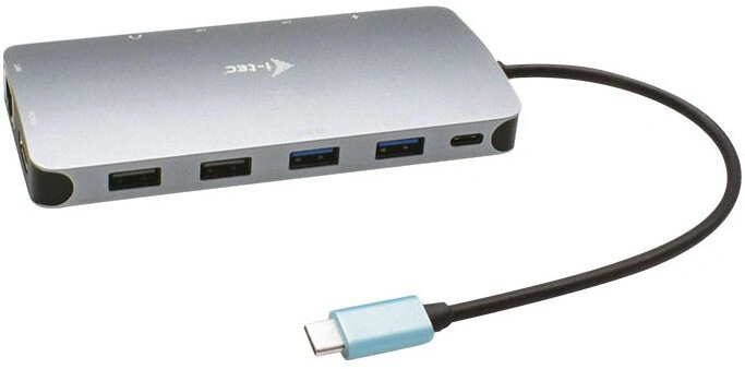 i-tec dokovací stanice USB-C Metal Nano, 2xDP, HDMI, PD, 100W