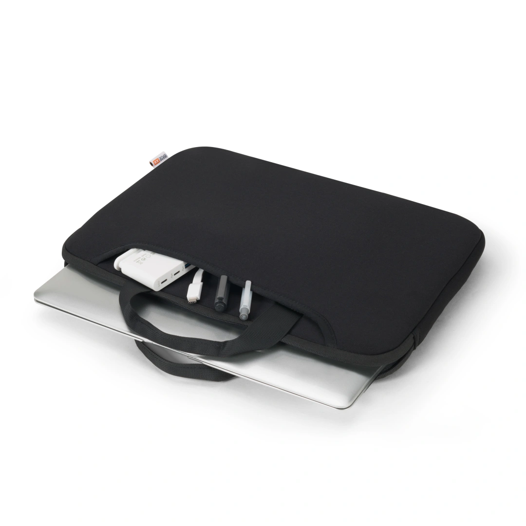 Dicota BASE XX Laptop Sleeve Plus 15-15.6", Black