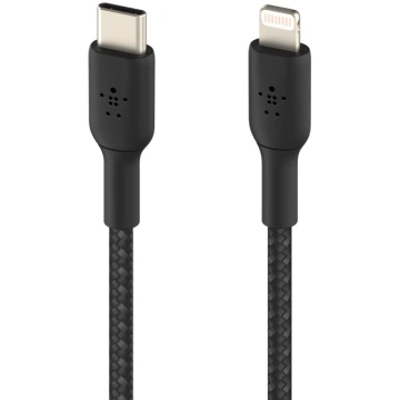 Belkin USB-C s lightning konektorem 2m, černý