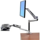 Ergotron LX HD Sit-Stand Desk Mount LCD Arm, Polished, stolní rameno max 46