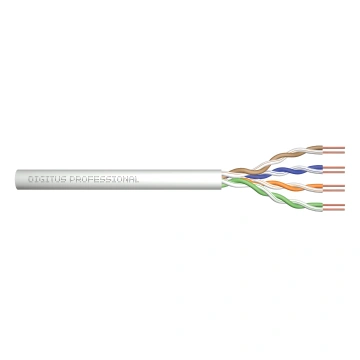 Digitus kabel drát, UTP, CAT 5e, AWG 24/7, PVC, 305m, box