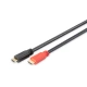 Digitus HDMI kabel HDMI 1.4, 20m, ethernet, aktivní zesílení (AK330118200S)